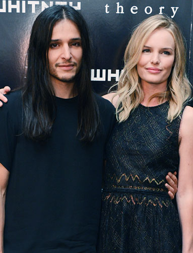 Olivier Theyskens and Kate Bosworth