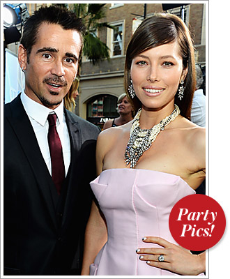 Jessica Biel and Colin Farrell