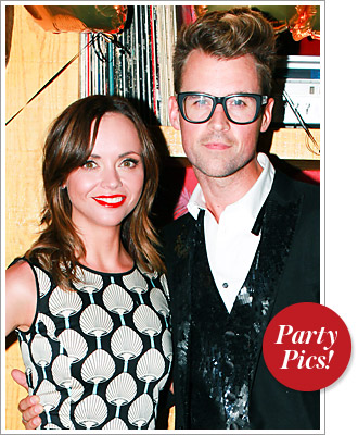 Brad Goreski and Christina Ricci