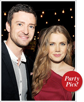 Justin Timberlake and Amy Adams