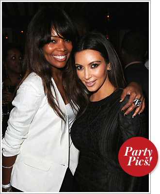 Gabrielle Union and Kim Kardashian