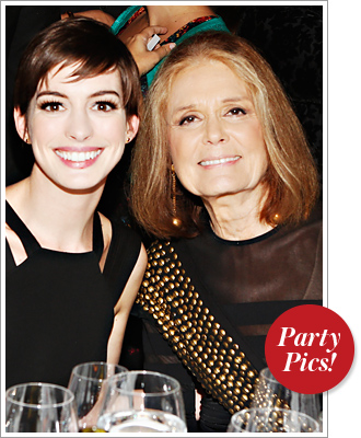 Anne Hathaway Gloria Steinem