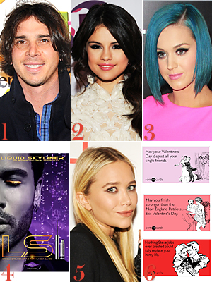 The Bachelor, Selena Gomez, Katy Perry