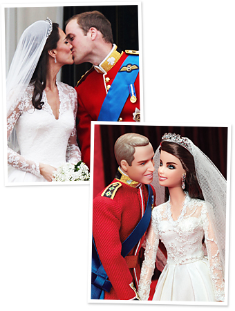 Prince William, Kate Middleton, Barbie