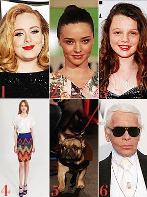 Adele, Miranda Kerr