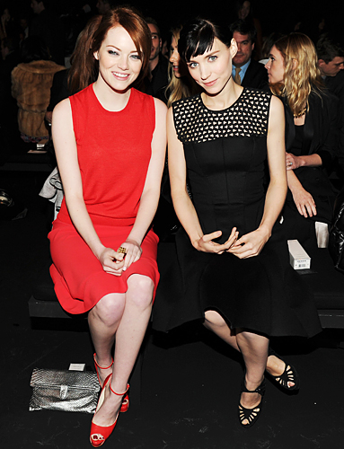 Calvin Klein, Rooney Mara, Emma Stone