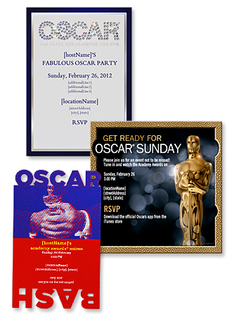 Oscars 2012, Postmark Evites