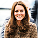 Kate Middleton's Brown Boots and Bird Print Dress