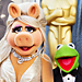 Oscars 2012: Miss Piggy in Zac Posen; Kermit in Brooks Brothers
