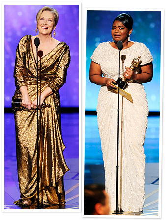 Meryl Streep, Octavia Spencer, Oscars 2012