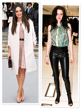 Paris Fashion Week, Mila Kunis, Kristen Stewart