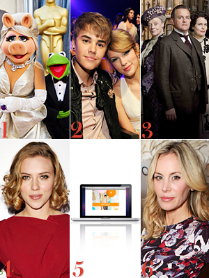 Muppets, Taylor Swift, Justin Bieber