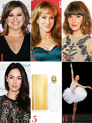 Kelly Clarkson, Kathy Griffin, Rose Byrne