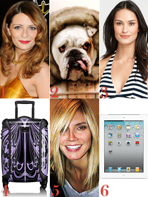 Mischa Barton, Heidi Klum, The Humane Society, Ann Taylor, Anna Sui
