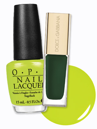 Green Nail Polish