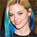 New Hairstyle Alert: Jaime King's Blue Dip-Dye Hair
