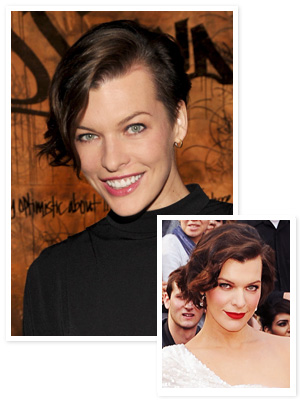 Milla Jovovich, Hair
