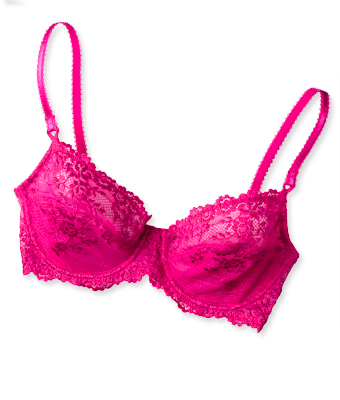pink bra