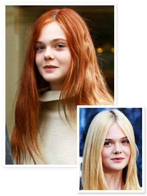 Elle Fanning Hair Color