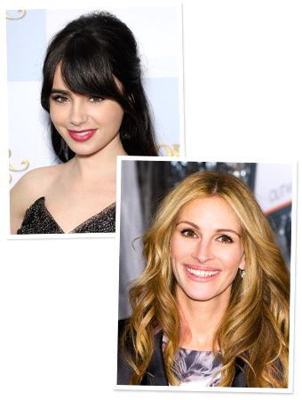 Lily Collins, Julia Roberts