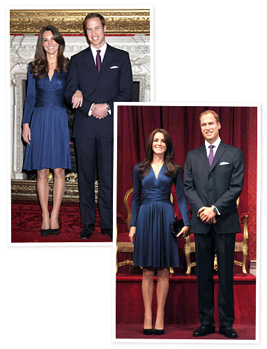 Prince William, Kate Middleton, Madame Tussauds