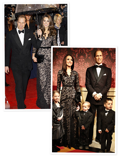 Prince William, Kate Middleton, Madame Tussauds