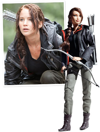 Katniss Everdeen Barbie Jennifer Lawrence The Hunger Games