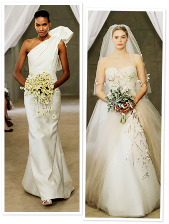 Carolina Herrera 39s New Wedding Dress Collection Our 5 Favorite Looks 