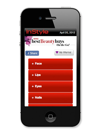 InStyle Best Beauty Buys Mobile