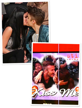 celebrity kiss cam