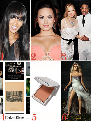 Naomi Campbell, Demi Lovato, Mariah Carey