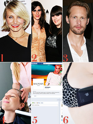 Cameron Diaz, Rodarte, Alexander Skarsgard