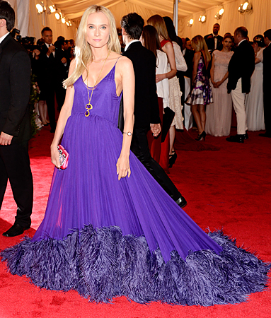 Met Gala 2012 Red Carpet, Diane Kruger