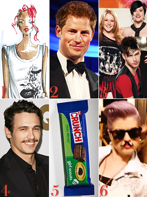 Rihanna, Armani, Prince Harry, American Idol