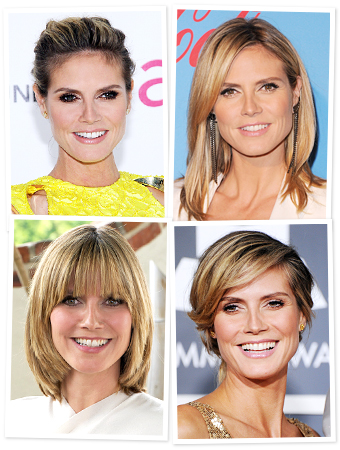 Heidi Klum Hair