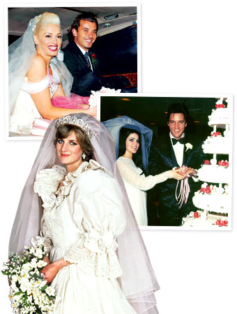 Gwen Stefani wedding, Princess Diana wedding