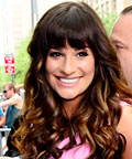 Lea Michele’s Bangs and Beachy Waves Combo: Get the Look