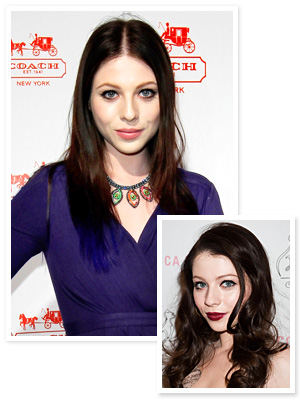 Michelle Trachtenberg's Blue Hair