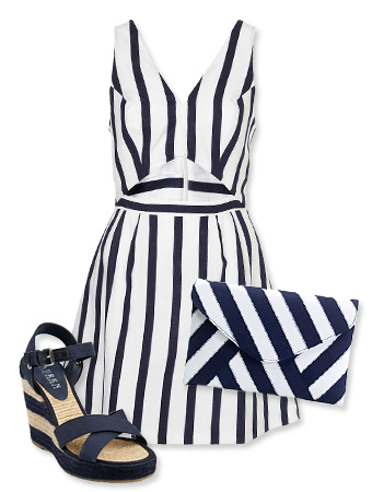 striped dress