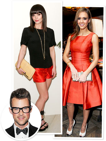 Brad Goreski, Christina Ricci, Jessica Alba