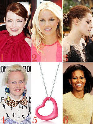 Emma Stone, Britney Spears, Kristen Stewart