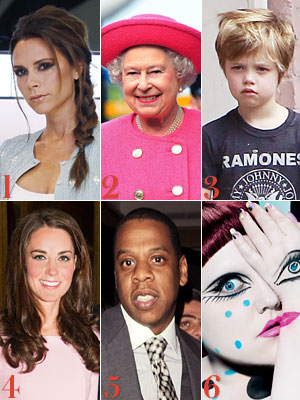 Victoria Beckham, Queen Elizabeth II