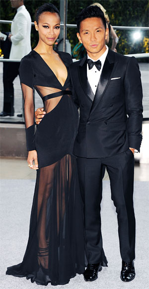 Prabal Gurung and Zoe Saldana