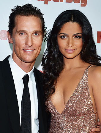 Matthew McConaughey, Camila Alves