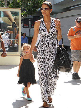 Halle Berry and daughter Nahla