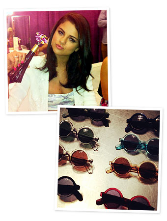 Selena Gomez, Jonathan Saunders, Instagram