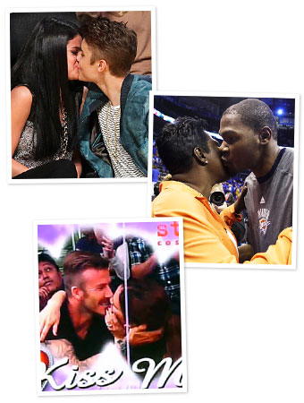 Selena Gomez, Justin Bieber, Victoria Beckham, David Beckham