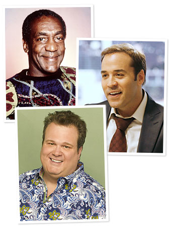 Bill Cosby, Jeremy Piven, Eric Stonestreet