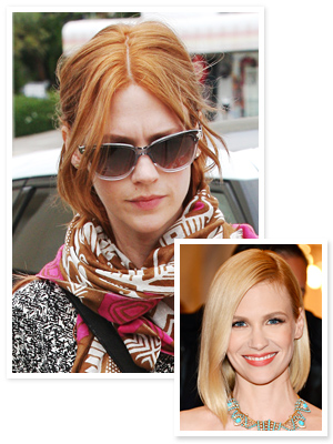 January Jones red hair