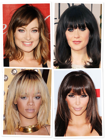 Hairstyles - Bangs - Zooey Deschanel